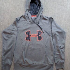 Under Armour Gray ColdGear Hoodie xl
